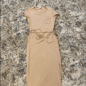 Long fitted summer dress